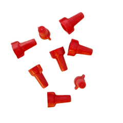 KIRMIZI WING-NUT® KONNEKTÖR, 100 ADET