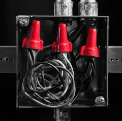 KIRMIZI WING-NUT® KONNEKTÖR, 100 ADET