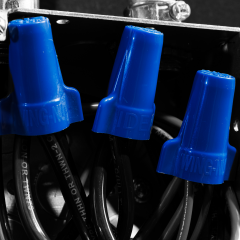 MAVİ WING-NUT® KONNEKTÖR, 25 ADET