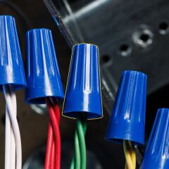 MAVİ WIRE-NUT® KONNEKTÖR, 100 ADET