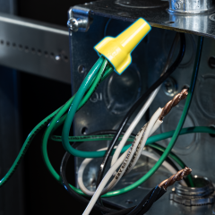 SARI WING-NUT® KONNEKTÖR, 100 ADET