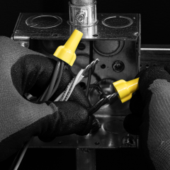 SARI WING-NUT® KONNEKTÖR, 100 ADET