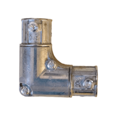 EMT 90° VİDALI,KAPAKLI, İÇ BÜKEY KISA DİRSEK