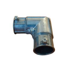 EMT 90° VİDALI,KAPAKLI, İÇ BÜKEY KISA DİRSEK 1'' (29,54mm)